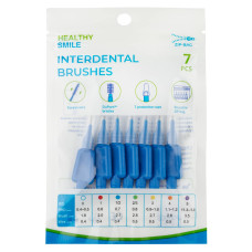 Healthy Smile міжзубні йоржики, 0.7 мм ISO 1-2, 7 шт